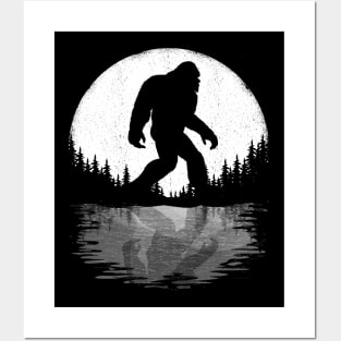 BIgfoot Moon Posters and Art